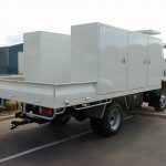Isuzu NPS 300 4x4 with Equipment Cabinets