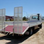 Hino beaver tail with Hydraulic Ramps