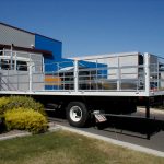 Isuzu FRR 525 Flat Bed with Hinged Freight GatesGates